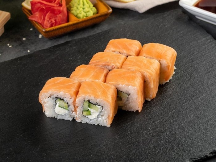 Филадельфия с лососем