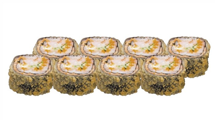 Лосось с креветкой